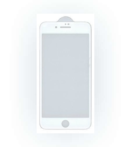Folie Sticla Apple iPhone 7 Plus 4D/5D Alb