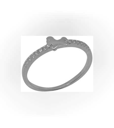 Inel Argint 925 Catel cu Zirconii, Marime 57