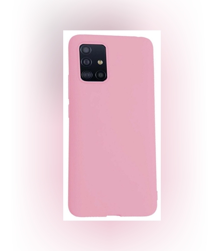 Husa protectie Flippy compatibila cu Samsung Galaxy A51 Matte Tpu Roz