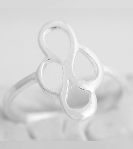 Inel din Argint 925 cu model Infinit, marimea 50