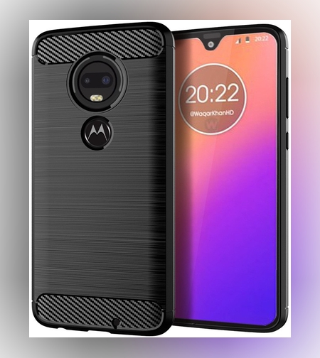 Husa de Protectie pentru Motorola Moto G22, Flippy, Protectie 360, din TPU cu element de Carbon, Anti Alunecare, 1.8 mm, Negru