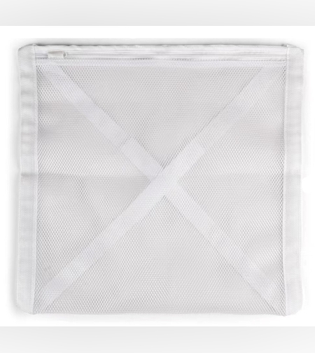 Sac pentru Spalare Incaltaminte, Flippy, Dimensiuni Mari, pentru Masina de Spalat, 40x40x1 cm, Alb