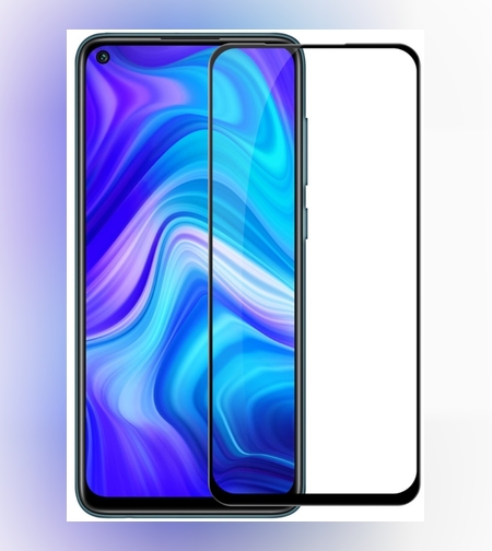 Folie Sticla Flippy® compatibila cu Xiaomi Redmi Note 9 111D Negru