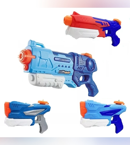 Set 4x Pistol cu Apa pentru Copii, Flippy, 6ani+, Multicolor, 1x 900 ML +  3x 300 ML