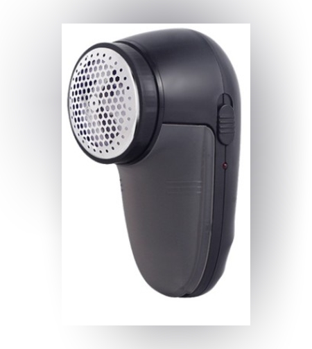 Aparat Scame si Par Haine, Flippy, Electric, USB inclus, Periuta Curatare, pentru Diferite Tesaturi, 13 x 6.8 x 5.8 cm, Negru