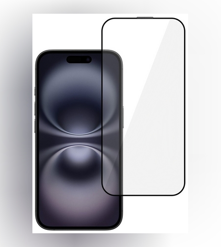 Folie Sticla Securizata, Flippy, compatibila cu Apple iPhone 16 Pro Max, Sticla ESD, Super HD Glass, Anti-static, Margini Negre, Transparent