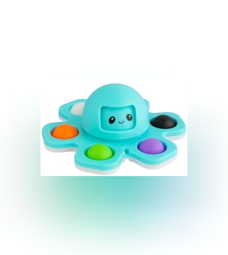 Jucarie Pop It, Flippy, Fidget Toy, antistres, senzoriala,Verde