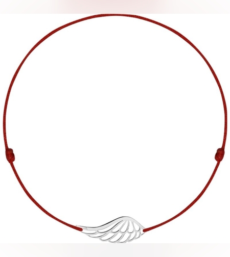 Bratara Snur Reglabil, Argint 925, Aripa, Jolie Silver, 0.7 g, 2 cm x 0.7 cm