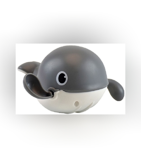 Jucarie de baie pentru copii, Flippy, balena gri