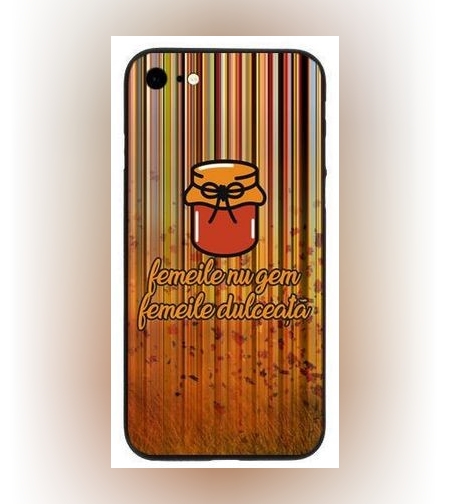 Husa Apple iPhone 6/6S Multicolor Mesaj Gem