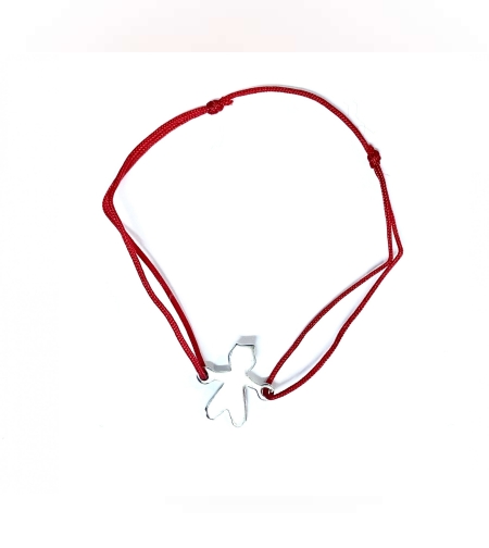 Bratara Snur Reglabil, Argint 925, Baiat, Jolie Silver, 0.8 g, 1.5 cm x 1.5 cm