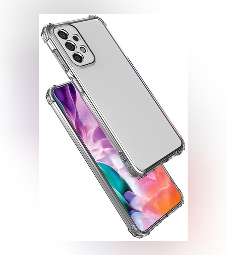 Husa de protectie Flippy, TPU, pentru Samsung A53 5G, Antisoc, Protectie colturi, Rezistenta la impact, Transparenta