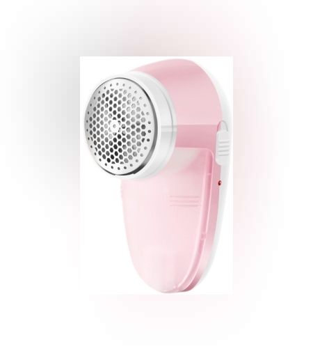 Aparat Pentru Curatat Scame, Par Si Praf, Flippy, Pentru Diferite Tipuri De Material, Cu Lame Din Otel Inoxidabil, Incarcare Prin USB Type-C, Cu Perie De Curatare si Cablu USB Incluse, 13x7 cm, Roz