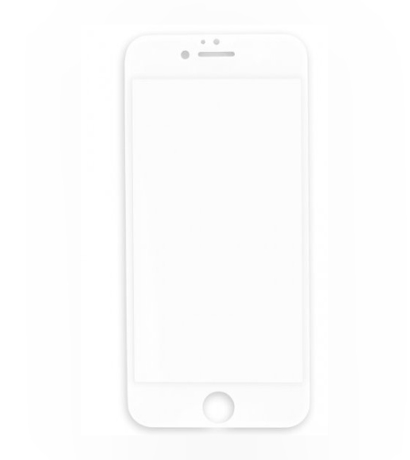 Folie Sticla securizata, Flippy, compatibila cu Apple iPhone SE 2022, Full Glue, margini albe