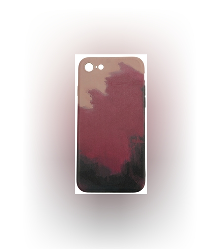 Husa protectie Flippy compatibila cu Apple iPhone 11 Tpu Ombre, Negru/Mov/Roz