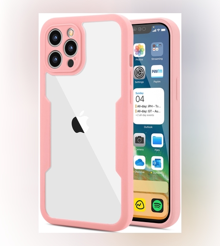 Husa Max Defence pentru Samsung Galaxy S22 Ultra, Bumper Roz, Fata Dubla Transparenta, Protectie Antisoc Full 360 ( fata, spate, margini ), Flippy