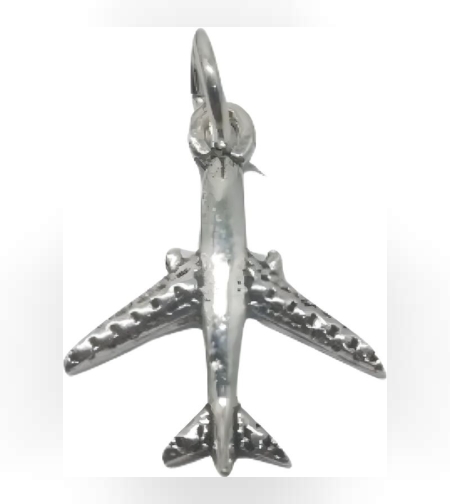 Pandantiv din Argint 925, Avion Pasageri