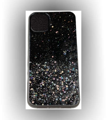 Husa de protectie pentru Apple iPhone 11 Pro Max Luxury Glitter Stelute Negru