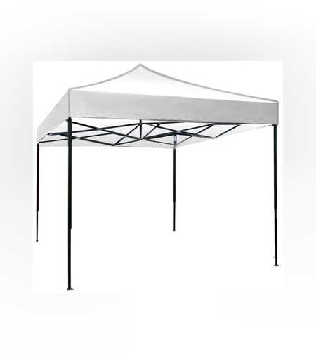 Cort pliabil pentru Evenimente Flippy, cadru metalic pentru curte si gradina, pereti laterali, 300 x 450 cm, Alb