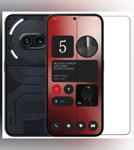 Folie Sticla Securizata pentru Nothing Phone 2a, Flippy, Sticla de protectie Compatibila cu Nothing Phone 2a, 2.5D, HD, Transparenta