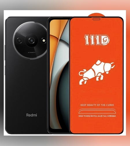 Folie Sticla Securizata pentru Xiaomi Redmi A3, Flippy, Sticla de Protectie Compatibila cu Xiaomi Redmi A3, Full Cover 111D, HD, Margini Negre, Transparenta