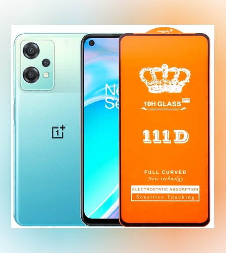 Folie Sticla Securizata OnePlus CE2 Lite, Flippy, Sticla de Protectie Compatibila cu OnePlus Nord CE2 Lite, Full Cover 111D, HD, Margini Negre, Transparenta