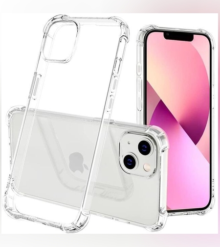 Husa de protectie Flippy, TPU, pentru Apple iPhone 13 Mini 5.4 inch, Antisoc, Protectie colturi, Rezistenta la impact, Transparenta