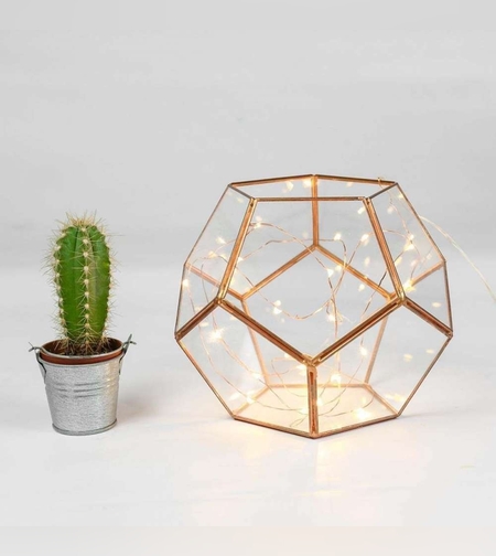 Instalatie de Craciun cu Baterii Tip Liniar, 2 jocuri de lumini, Fir Cupru 10 m 100 LED -uri, Alb Cald