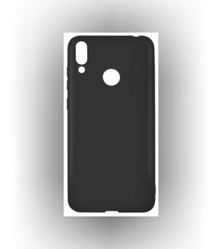 Husa Huawei Y7 2019 Liquid Silicone Case Negru