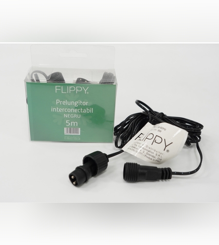 Prelungitor Instalatie 5 m Fir Negru