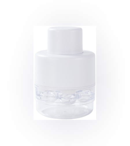 Dispozitiv de Scos Samburi, Flippy, Manual, cu 7 Gauri, pentru Cirese, 13 x 9.2 cm, din ABS, Alb