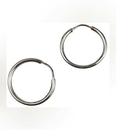 Cercei din Argint 925 Creole 18 mm