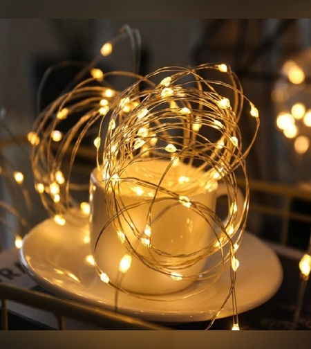 Instalatie Liniara de Craciun, 50 m, 500 Led-uri, Alb Cald, 8 jocuri de lumini, Transformator, Interconectabila, Prelungitor 3 m inclus, Fir Cupru, Flippy