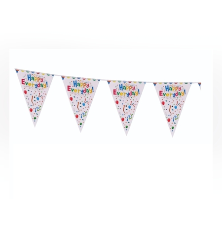 Banner Happy Birthday, Flippy, Stegulete, 33 x 24 cm, Model Happy Everyday, Multicolor