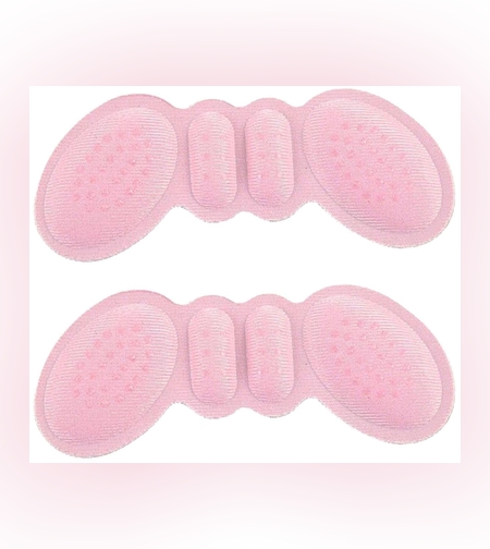 Set 2 Branturi cu Pernute pentru Calcai, Flippy, Suport Interior pentru Incaltaminte, Marime Universala, Aderent pe Piele, Roz