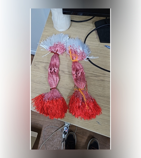 Snur Martisor 43 cm - 2 mm grosime, model 2