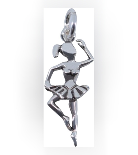 Pandantiv, Jolie Silver, Argint 925, Model Balerina, 27 x 10 mm, 1 g