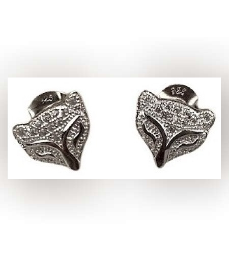 Cercei din Argint 925 Vulpe