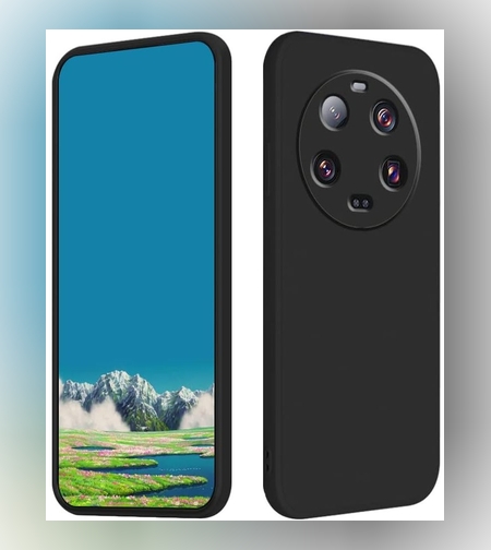 Husa de Protectie, Flippy, pentru Xiaomi 14 Ultra, Liquid Silicone, cu Microfibra pe Interior, Protectie Antisoc, Compatibil Incarcare Wireless, Negru