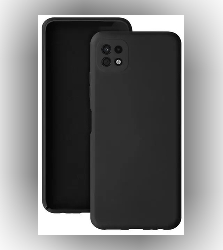 Husa protectie Flippy pentru Samsung A22 5G Liquid Silicone Negru