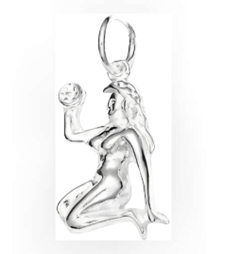 Pandantiv din Argint 925, Zodia Fecioara