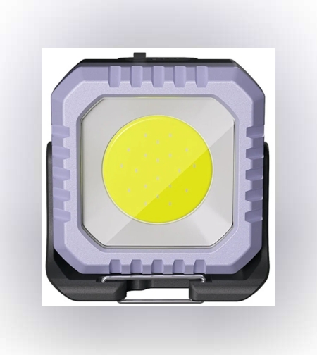 Lanterna Tip Breloc, Flippy, 5 Moduri de Luminat, Incarcare USB Tip C, 5W, Impermeabila IPX5, 500 lm, COB, Mov