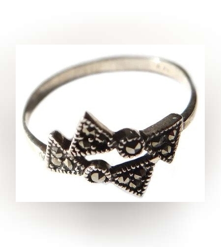 Inel din Argint 925 cu Marcasite M60