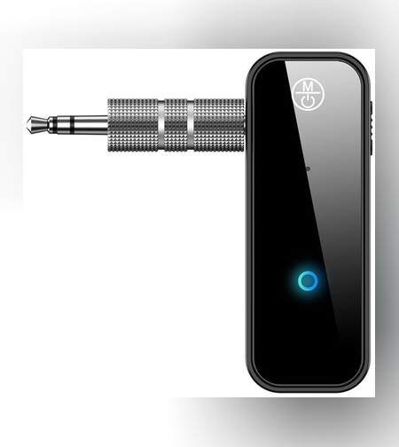 Adaptor audio auto Flippy Bluetooth B46, Jack 3.5mm, negru