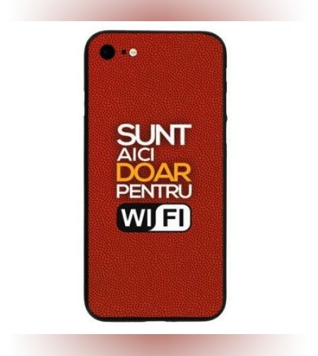Husa Apple iPhone 7 Plus Multicolor Mesaj Wi-Fi