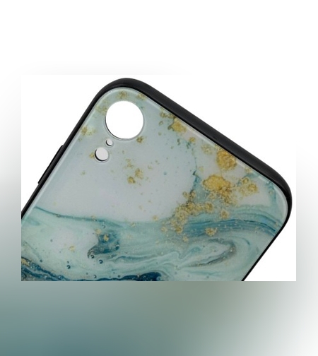 Husa protectie pentru Apple iPhone XR Soft Acryl TPU Marble Model 1