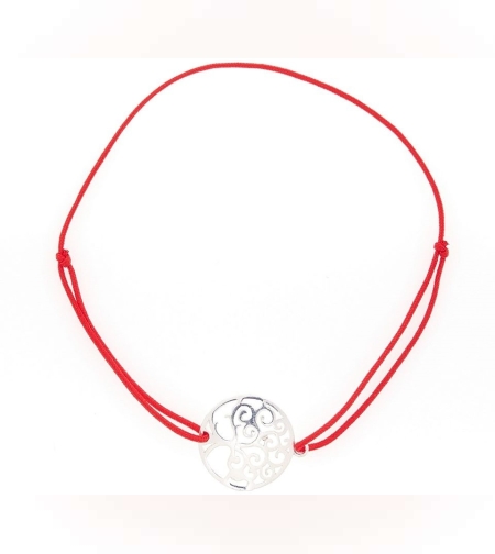 Bratara cu nod dublu din Argint 925 Copac incadrat, 1.39 g