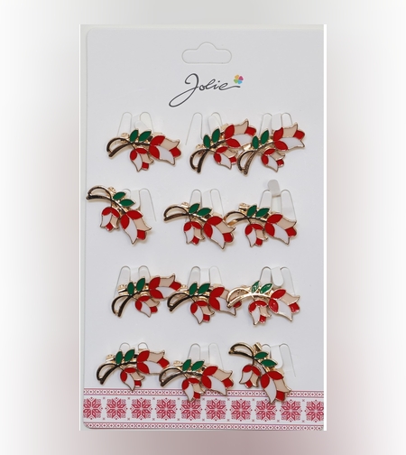 Set 12 Brose Martisor Primavara Lalele Motiv Traditional