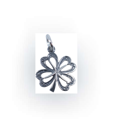 Pandantiv din Argint 925 Trifoi Patinat