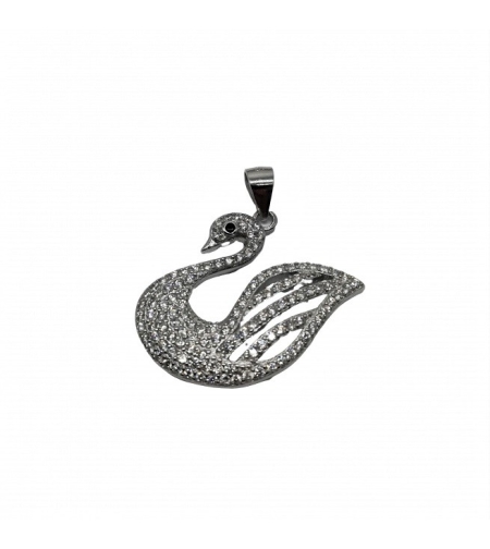 Pandantiv Argint 925 Lebada Zirconii